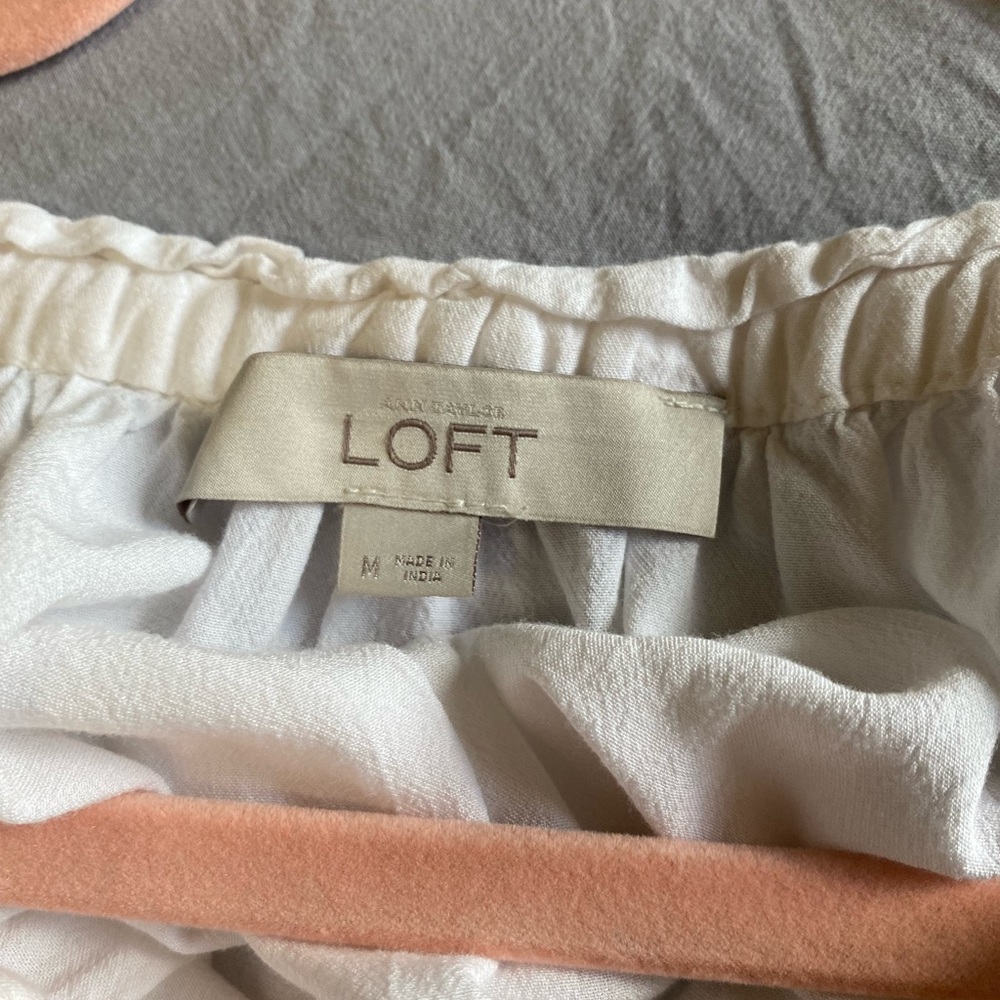 Beige Blouse Bubble Sleeves